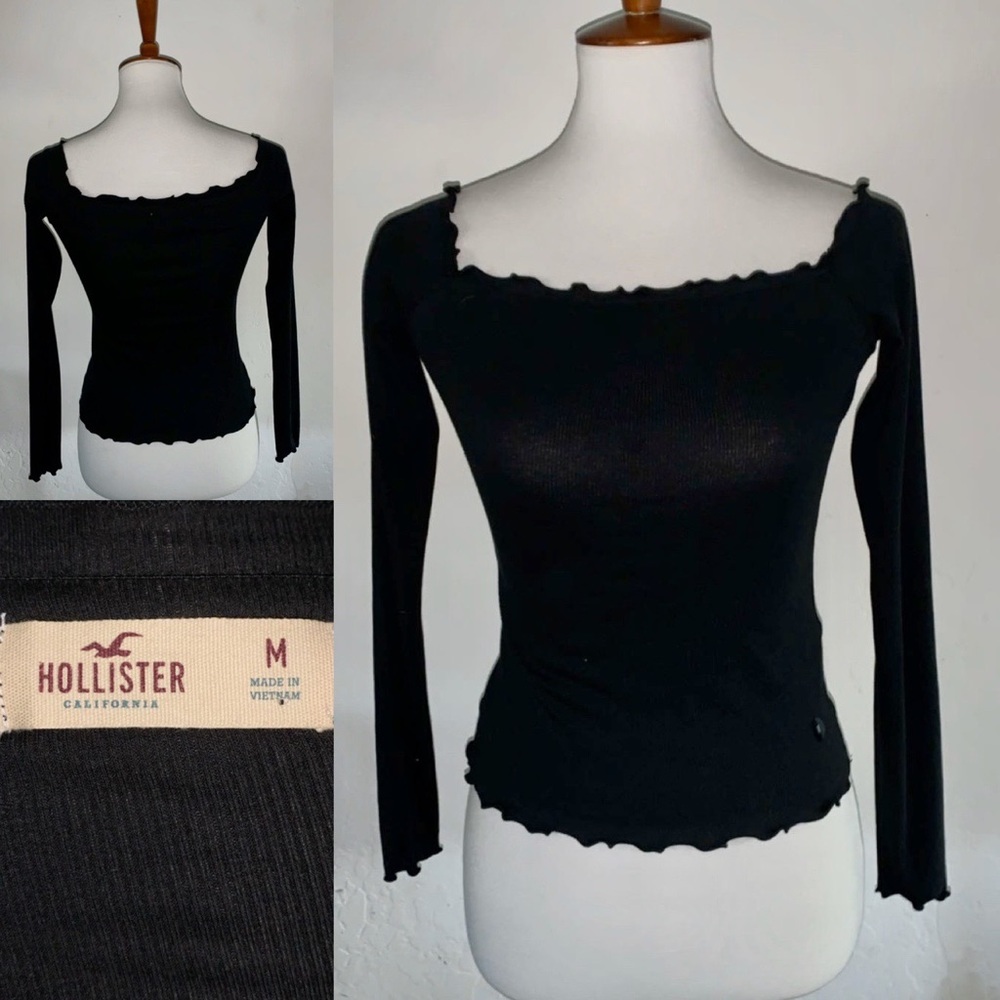 COPY - New hollister black shirt